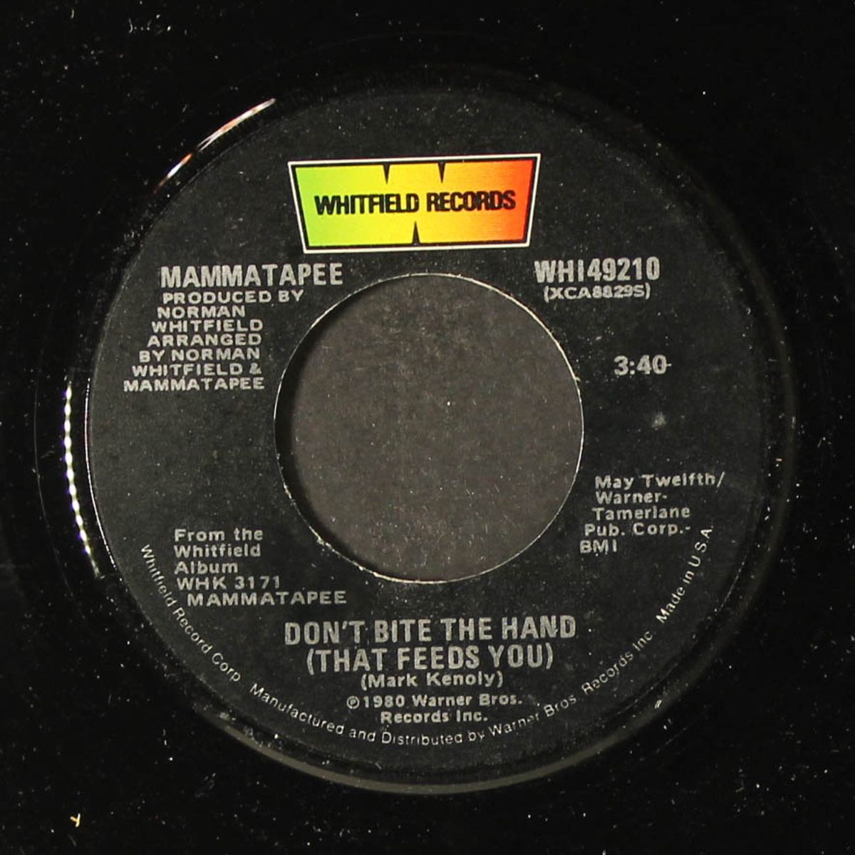 don't bite the hand (that feeds you) / mono by MAMMATAPEE