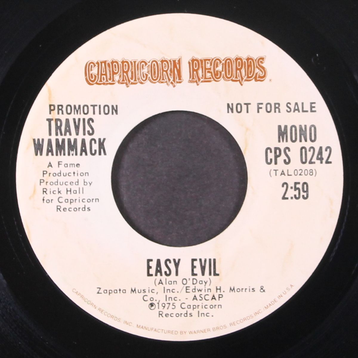 easy evil / mono by TRAVIS WAMMACK