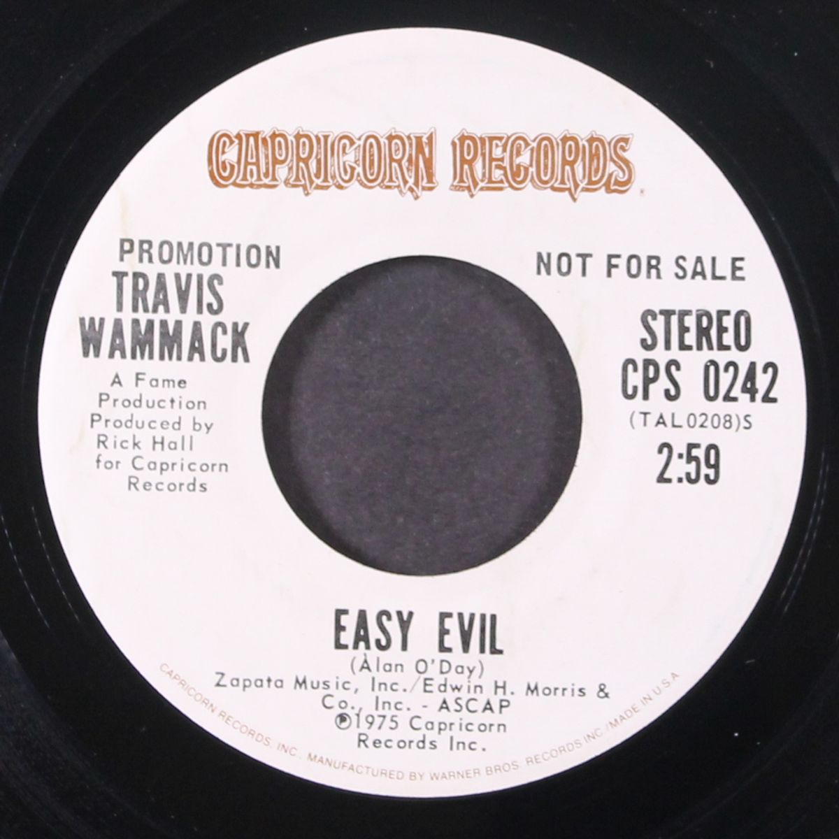 easy evil / mono by TRAVIS WAMMACK