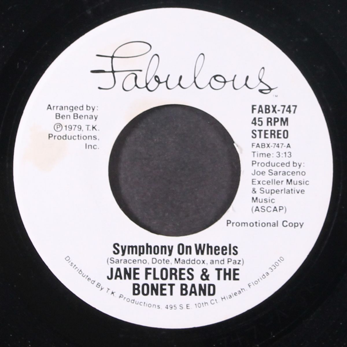 symphony on wheels by JANE FLORES & BONET BAND