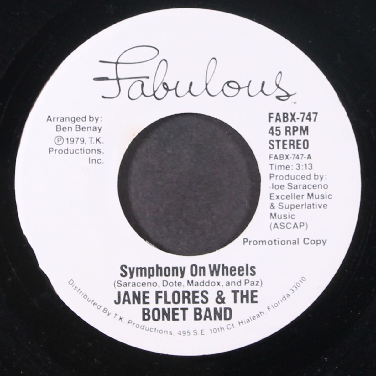 symphony on wheels by JANE FLORES & BONET BAND
