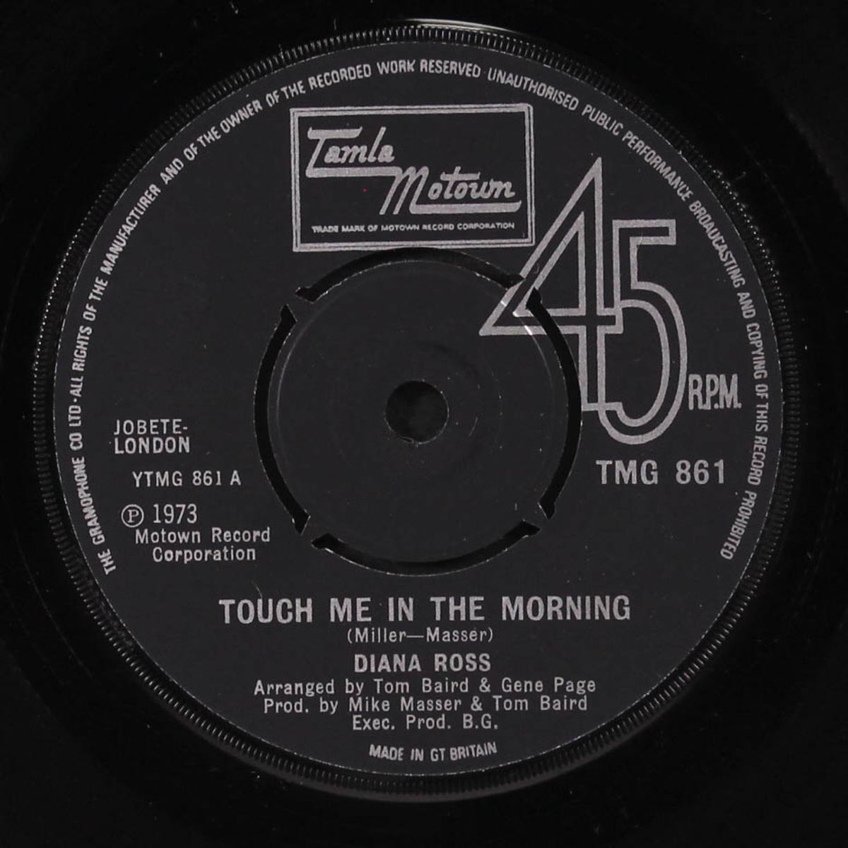 touch me in the morning / baby it's love by DIANA ROSS