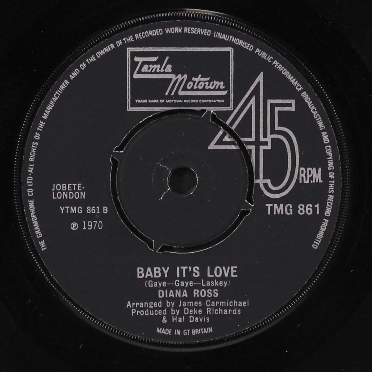 touch me in the morning / baby it's love by DIANA ROSS