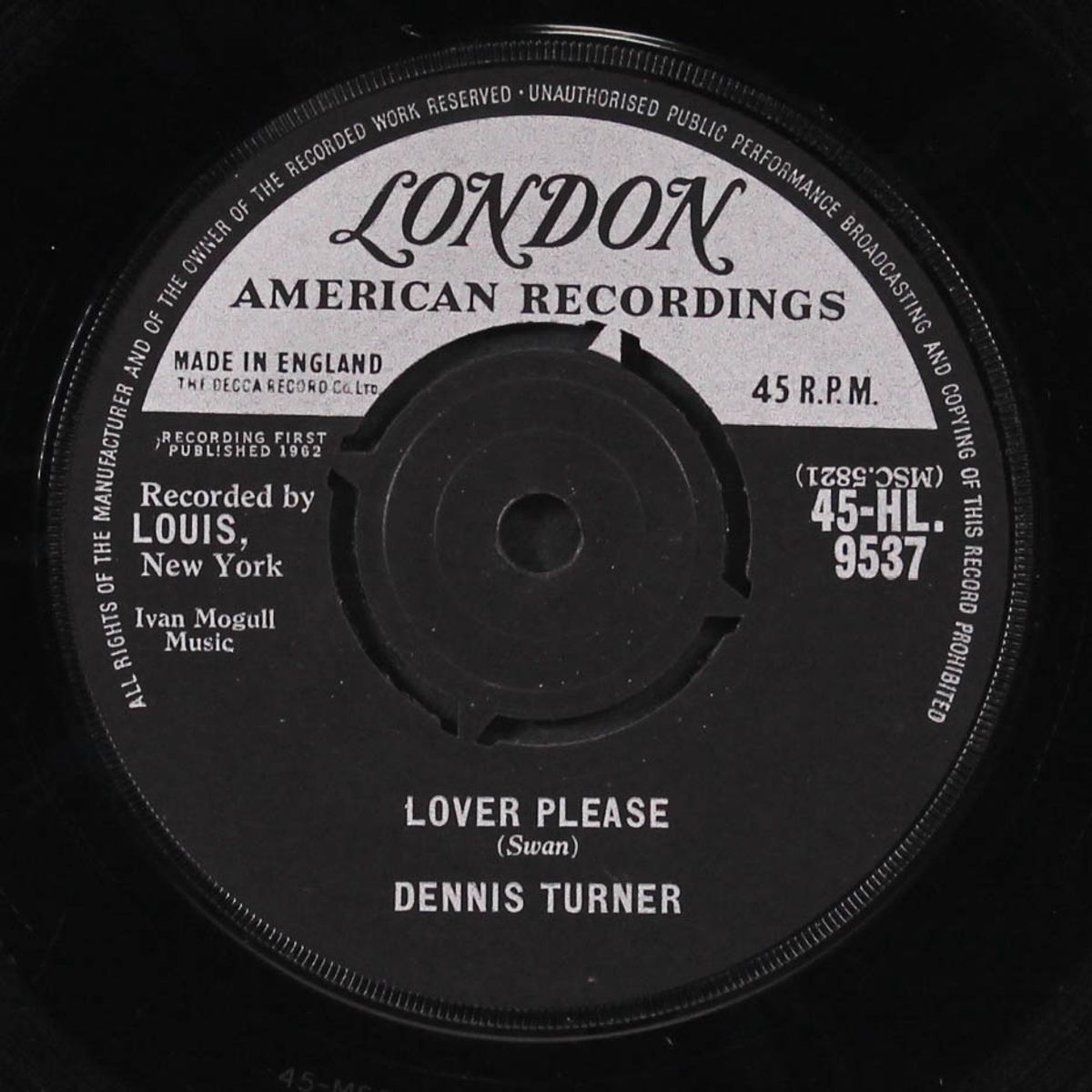 lover please by DENNIS TURNER