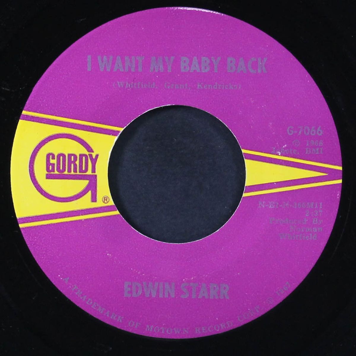 i want my baby back / gonna keep on tryin' to win your love by EDWIN STARR