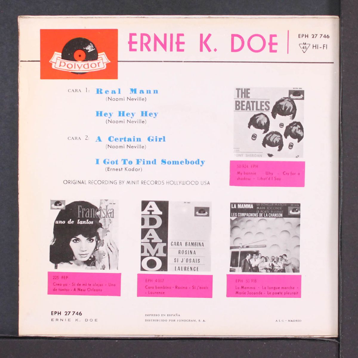 real mann by ERNIE K.DOE