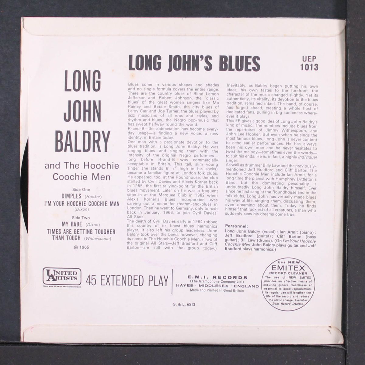 long john's blues by LONG JOHN BALDRY