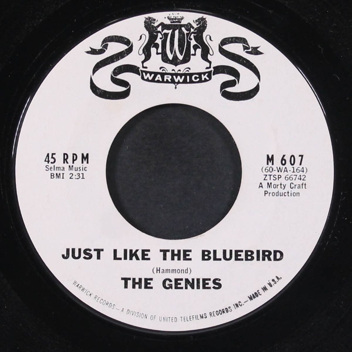 twistin' pneumonia / just like the bluebird by GENIES