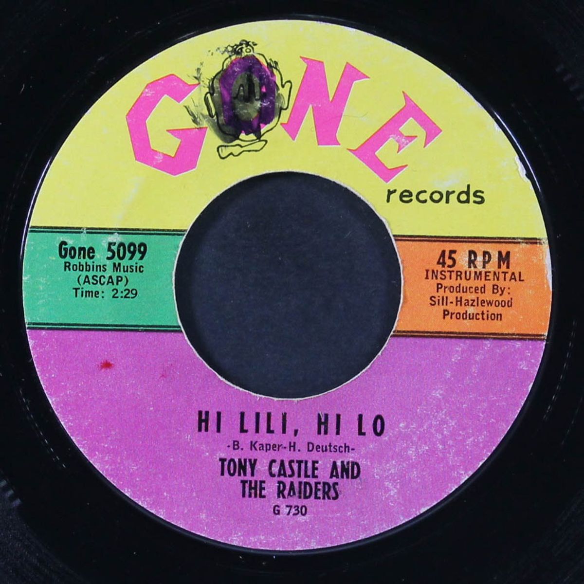 salty / hi lili hi lo by TONY CASTLE & RAIDERS