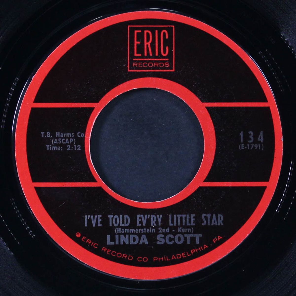 count every star / i've told ev'ry little star by LINDA SCOTT
