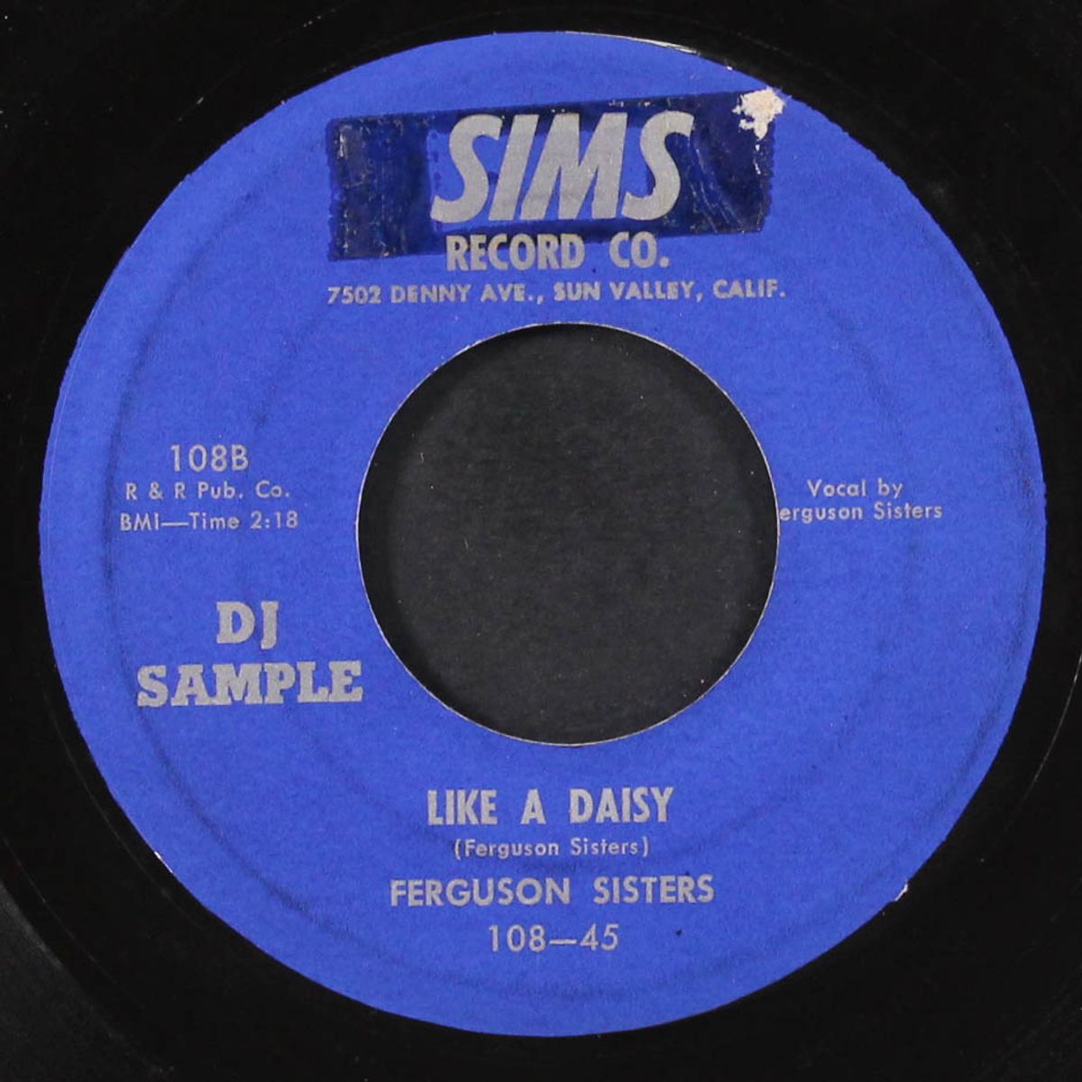 i can't feel the same way about you / like a daisy by FERGUSON SISTERS