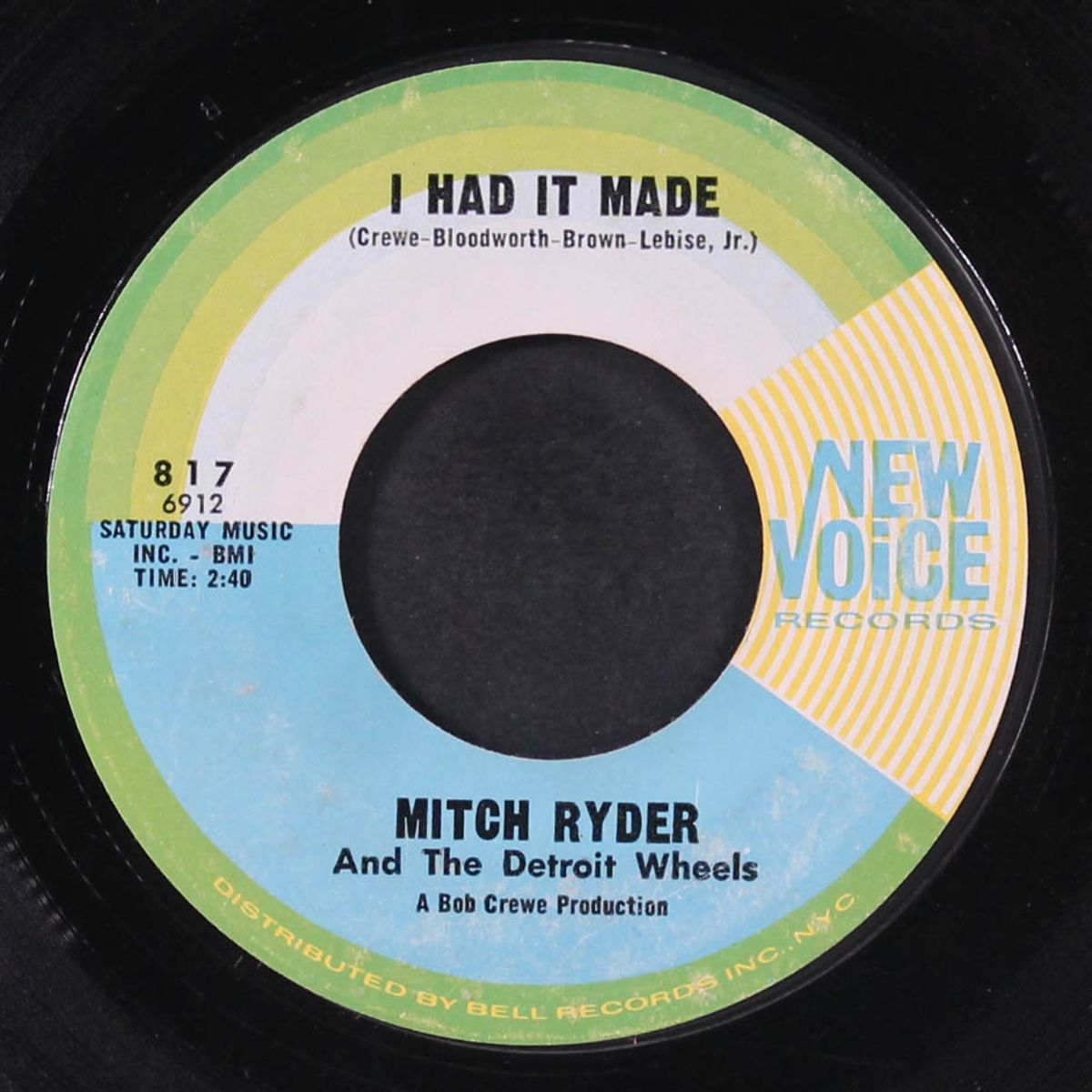devil with a blue dress on & good golly miss molly / i had it made by MITCH RYDER & DETROIT WHEELS