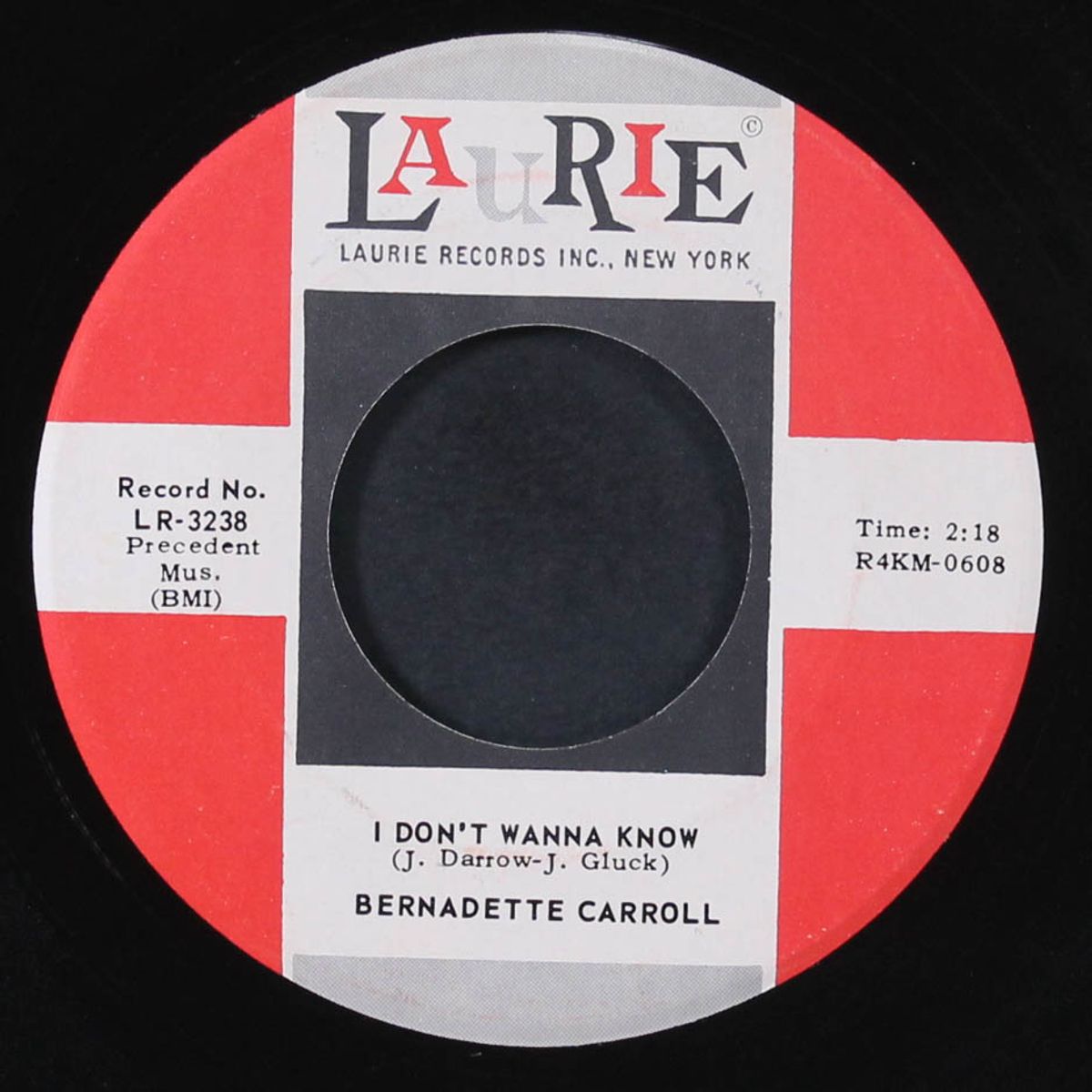 party girl / i don't want to know by BERNADETTE CARROLL
