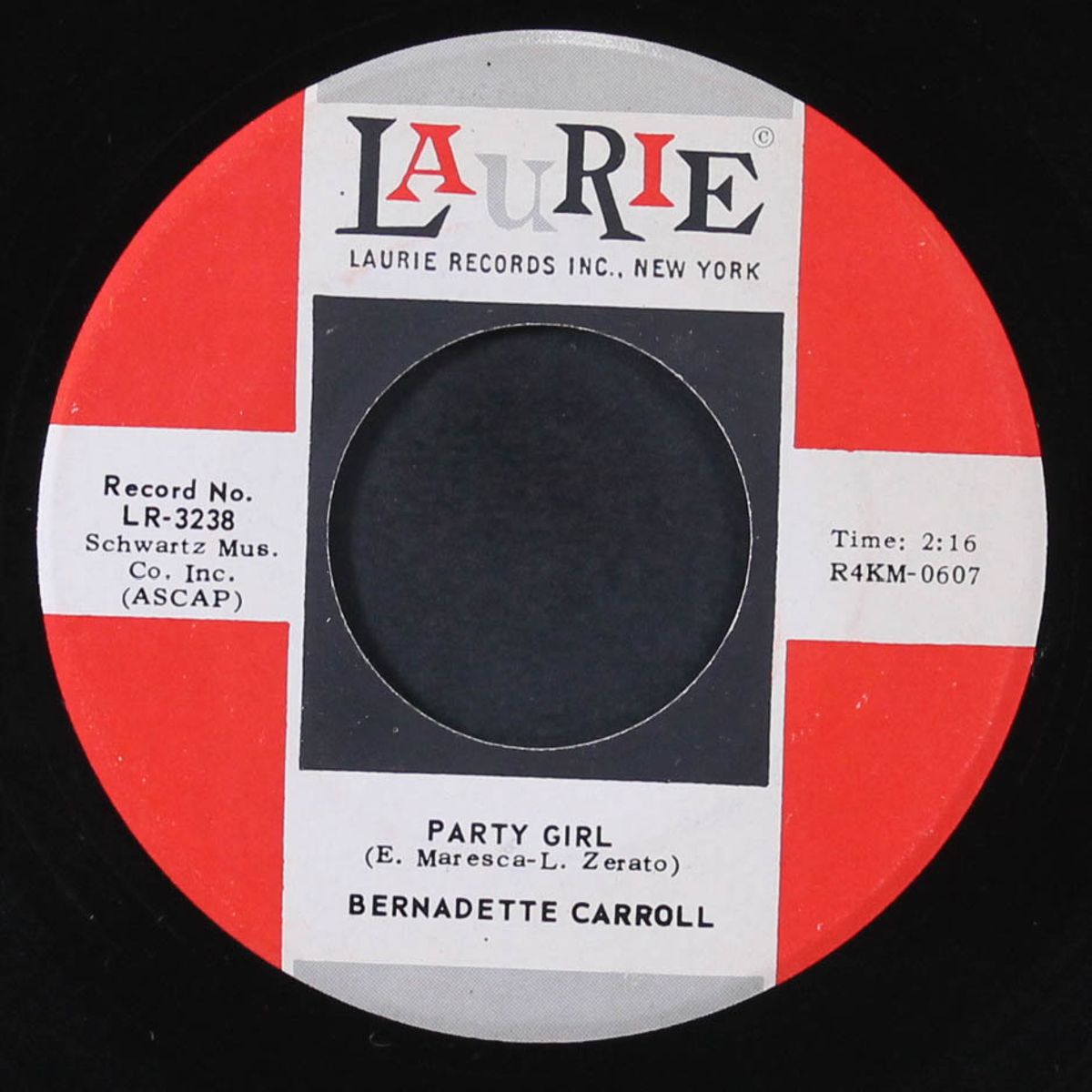 party girl / i don't want to know by BERNADETTE CARROLL