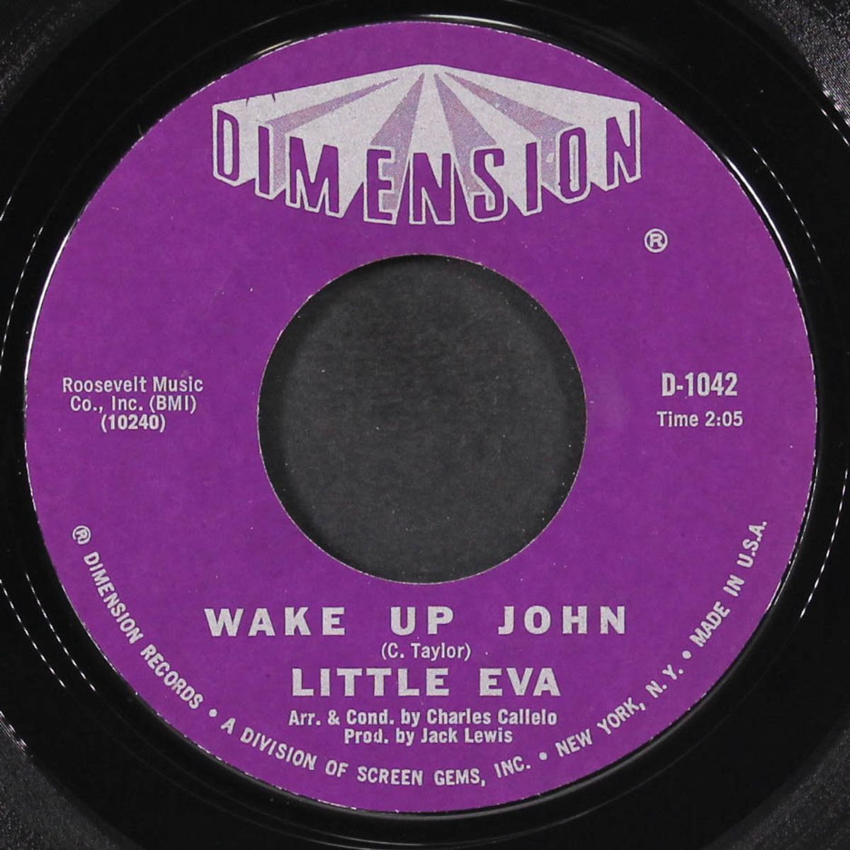 takin' back what i said / wake up john by LITTLE EVA