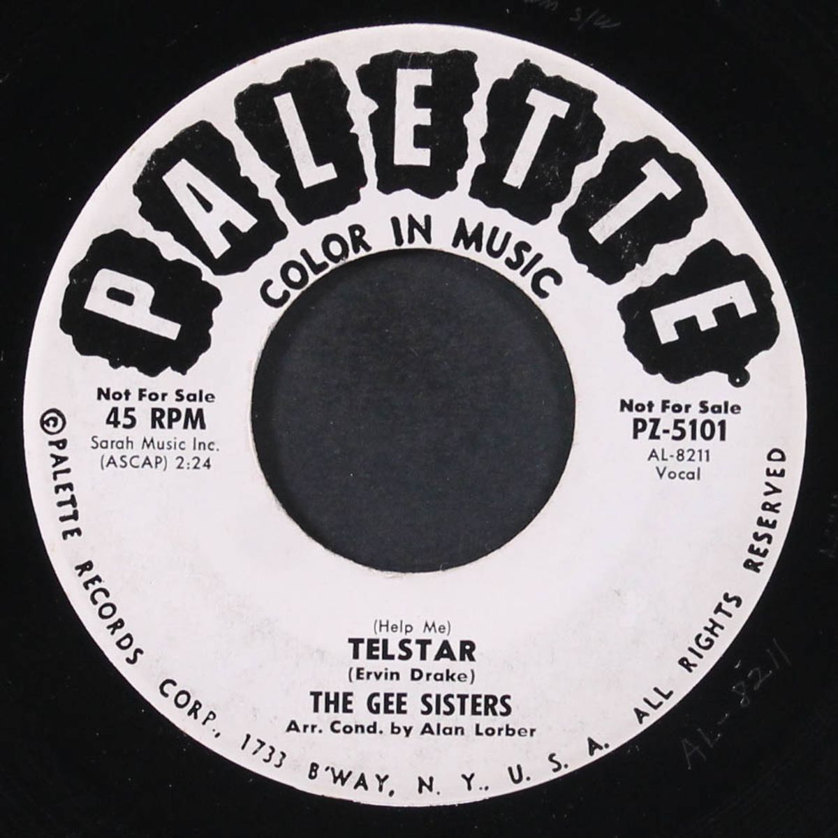 (help me) telstar / andy by GEE SISTERS