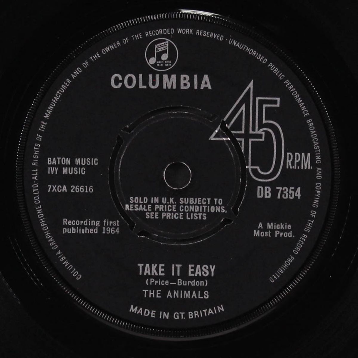 i'm crying / take it easy by ANIMALS