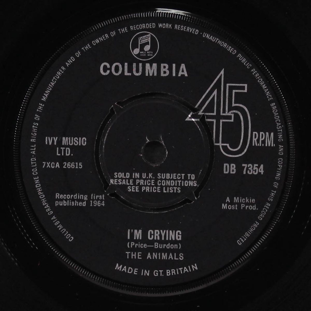 i'm crying / take it easy by ANIMALS