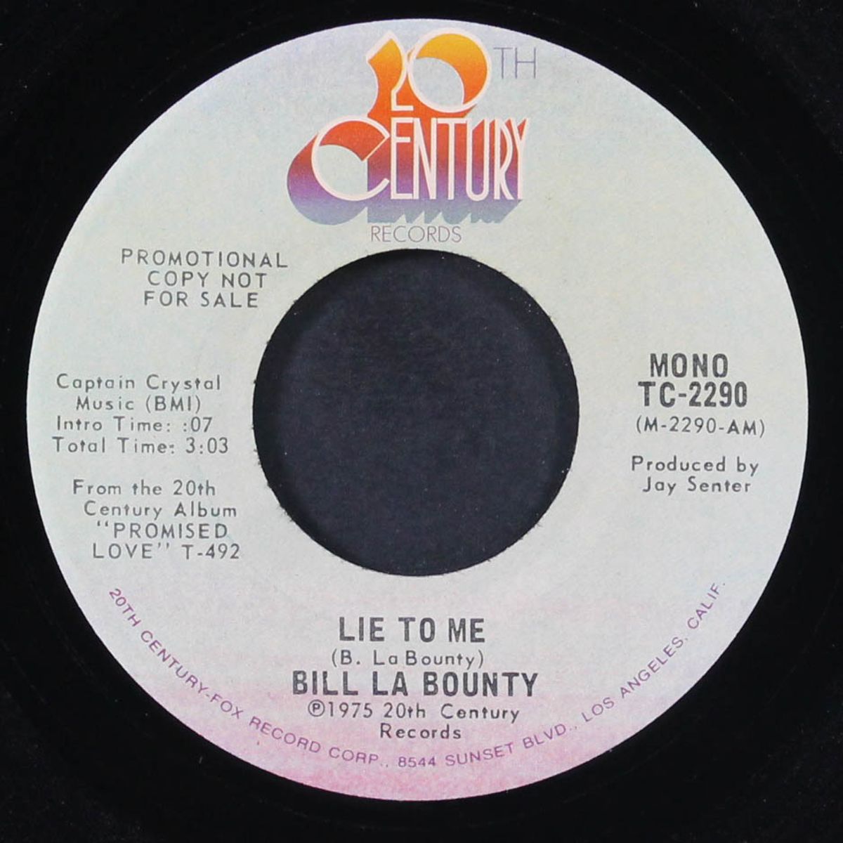 lie to me / mono by BILL LABOUNTY