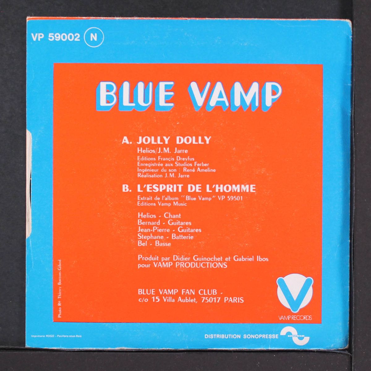 jolly dolly / l'esprit de l'homme by BLUE VAMP