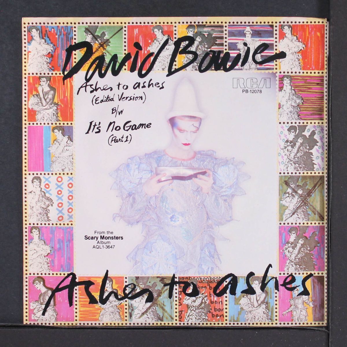 ashes to ashes / it's no game by DAVID BOWIE