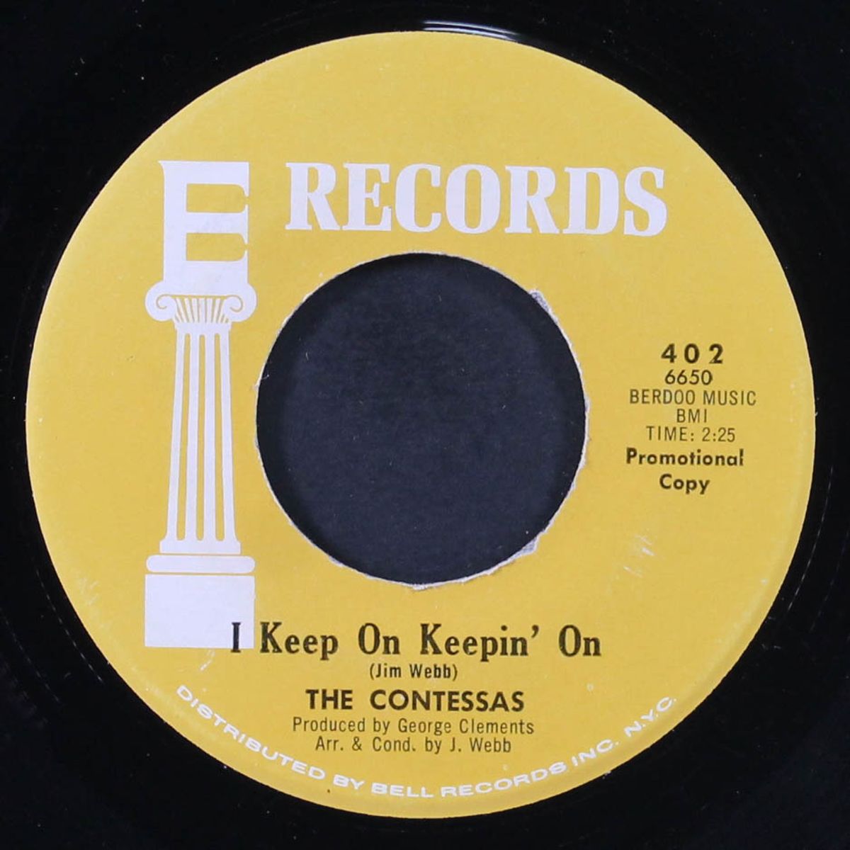 i keep on keepin' on / this is where i came in by CONTESSAS