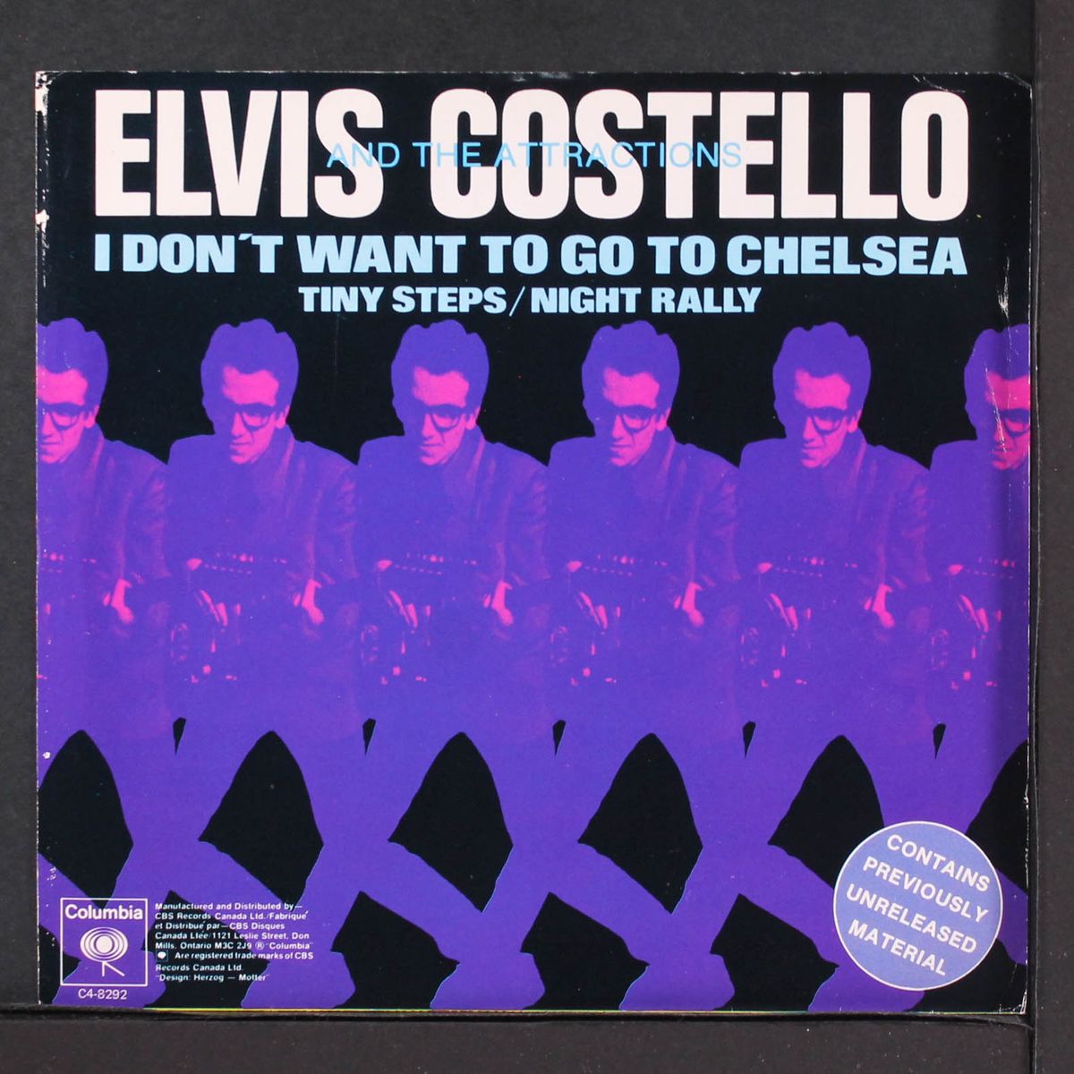 i don't want to go to chelsea / tiny steps, night rally by ELVIS COSTELLO
