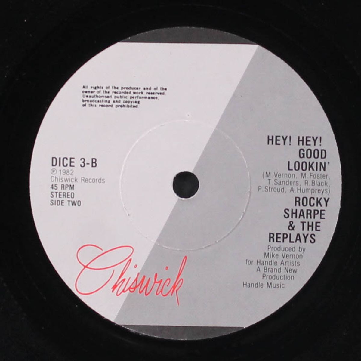 shout! shout! / hey! hey! good lookin' by ROCKY SHARPE & REPLAYS