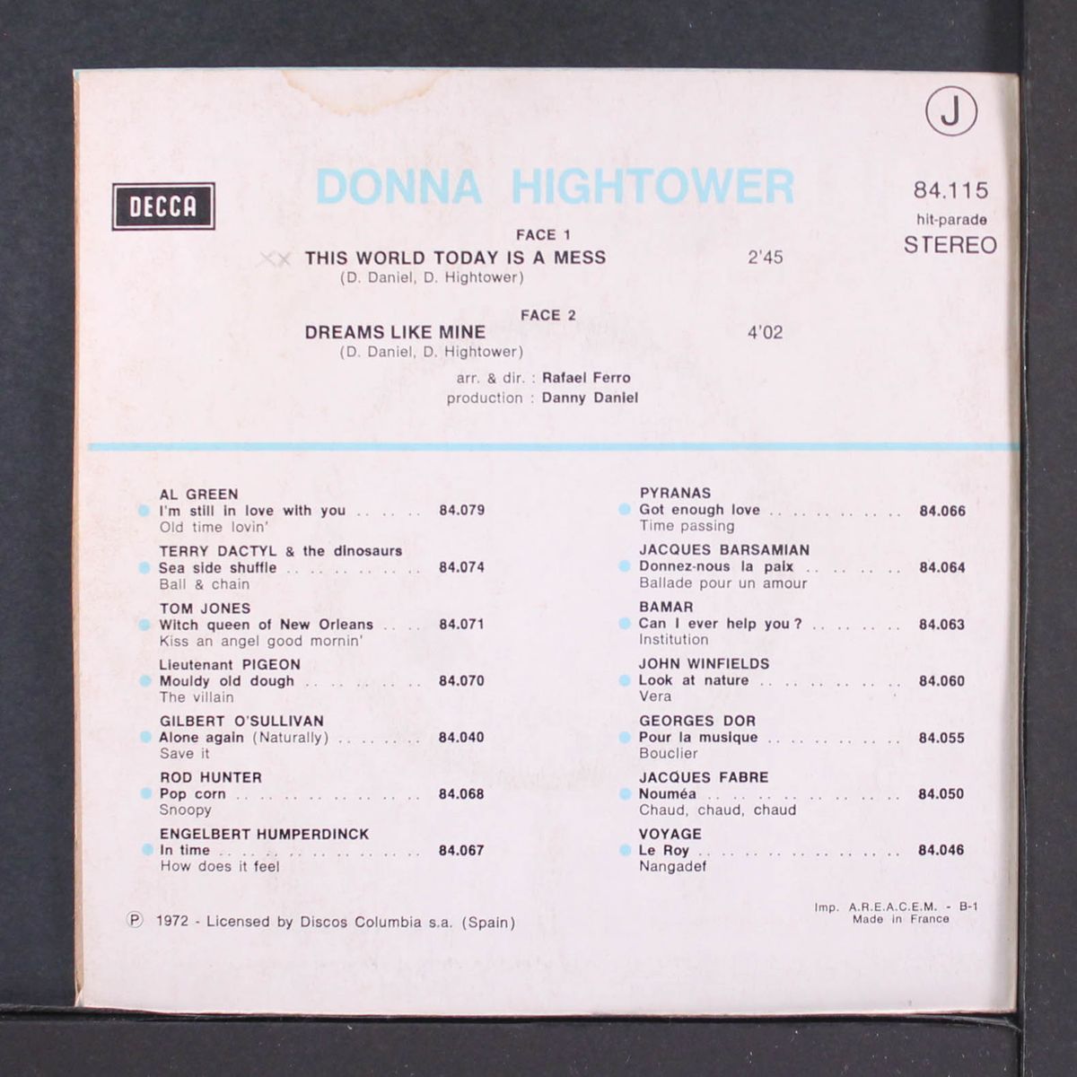 this world today is a mess by DONNA HIGHTOWER