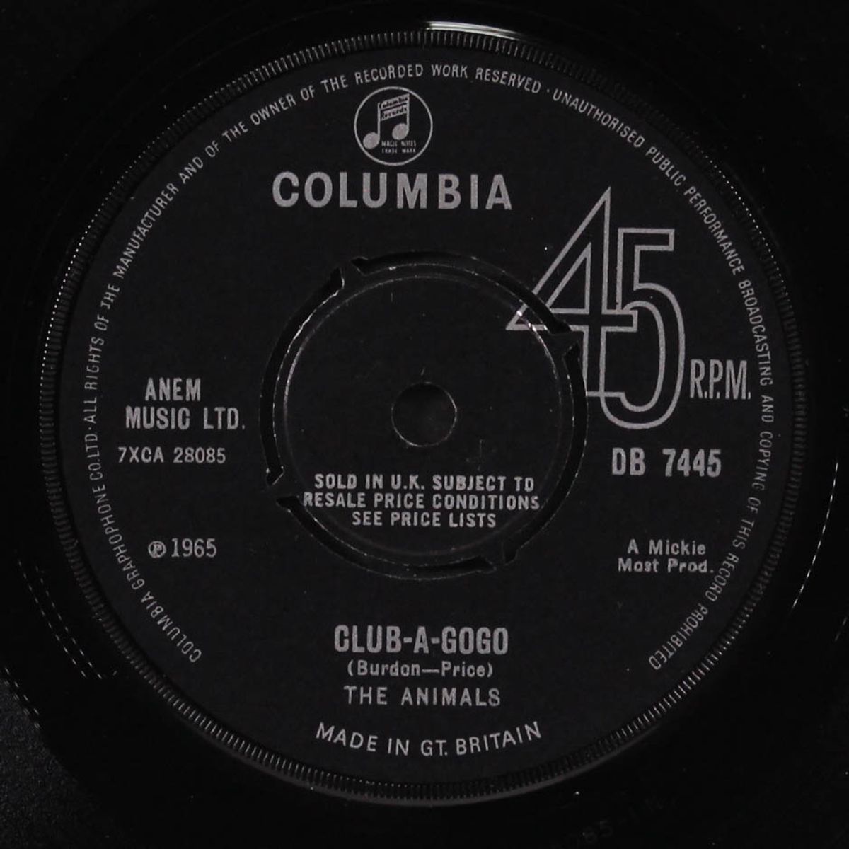 don't let me be misunderstood / club-a-gogo by ANIMALS