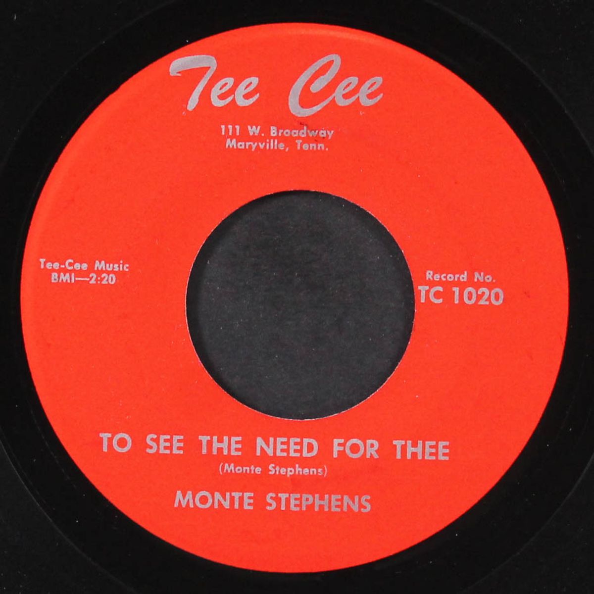 i'm glad he died for me / to see the need for thee by MONTE STEPHENS