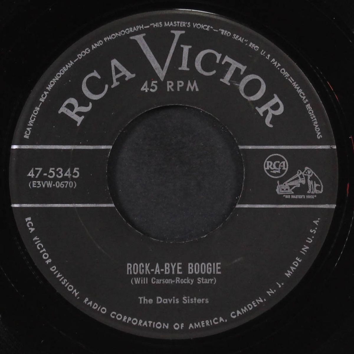 rock-a-bye boogie / i forgot more than you'll ever know by DAVIS SISTERS