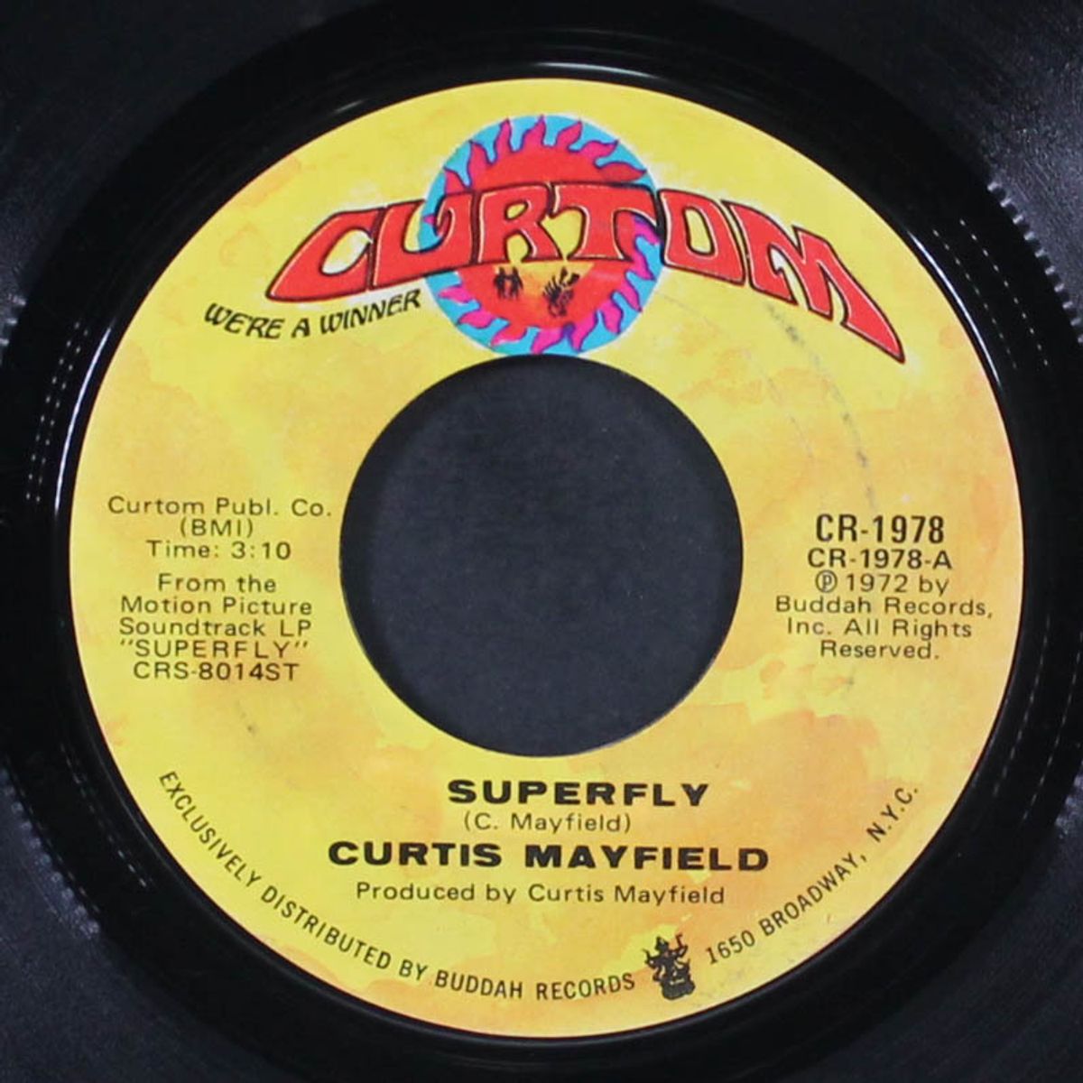 superfly / love to keep you in my mind by CURTIS MAYFIELD