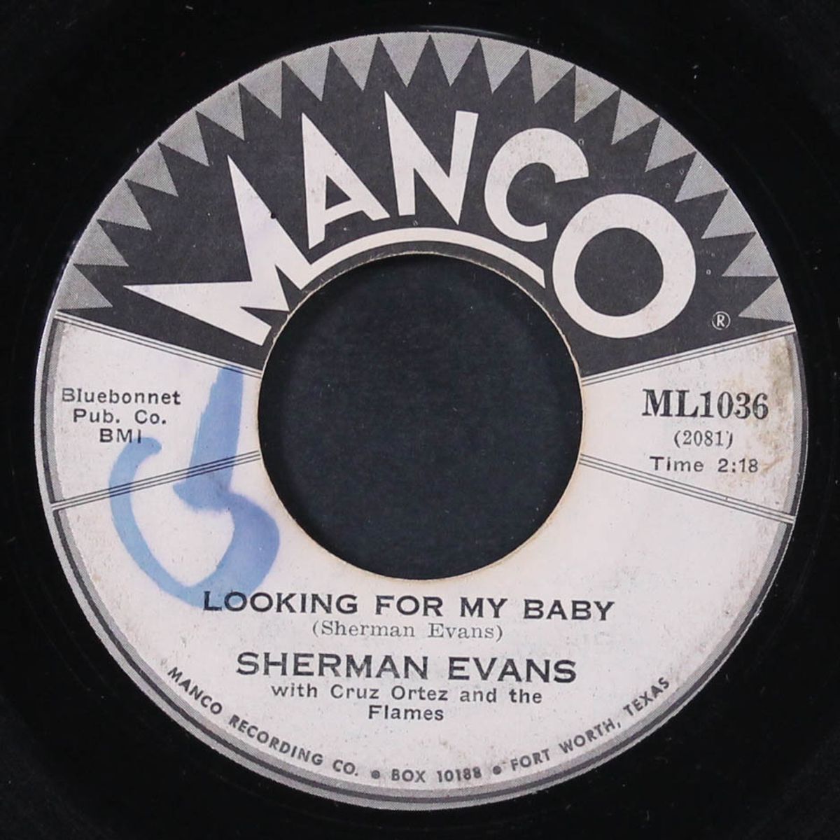 there's gonna be some crying / looking for my baby by SHERMAN EVANS