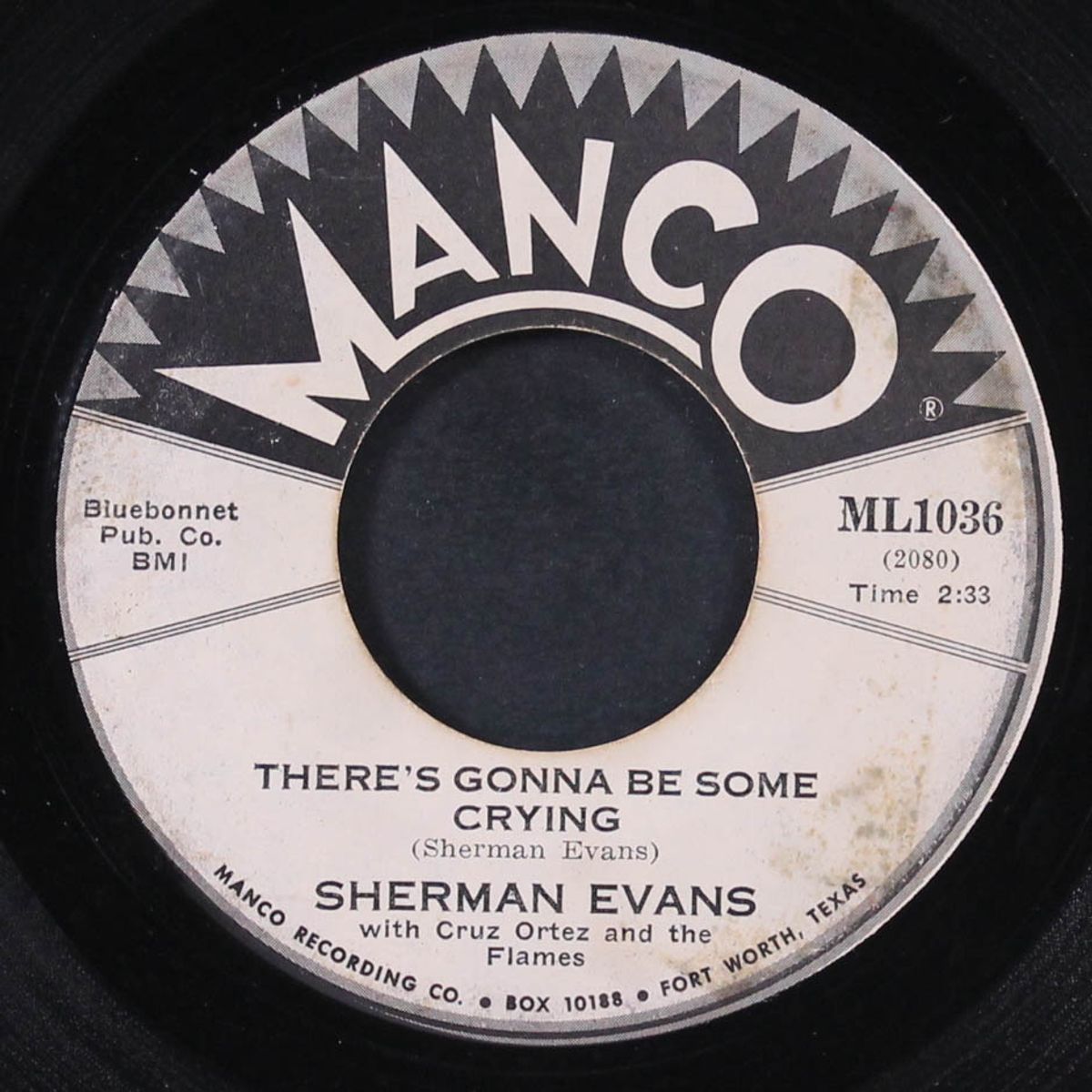 there's gonna be some crying / looking for my baby by SHERMAN EVANS