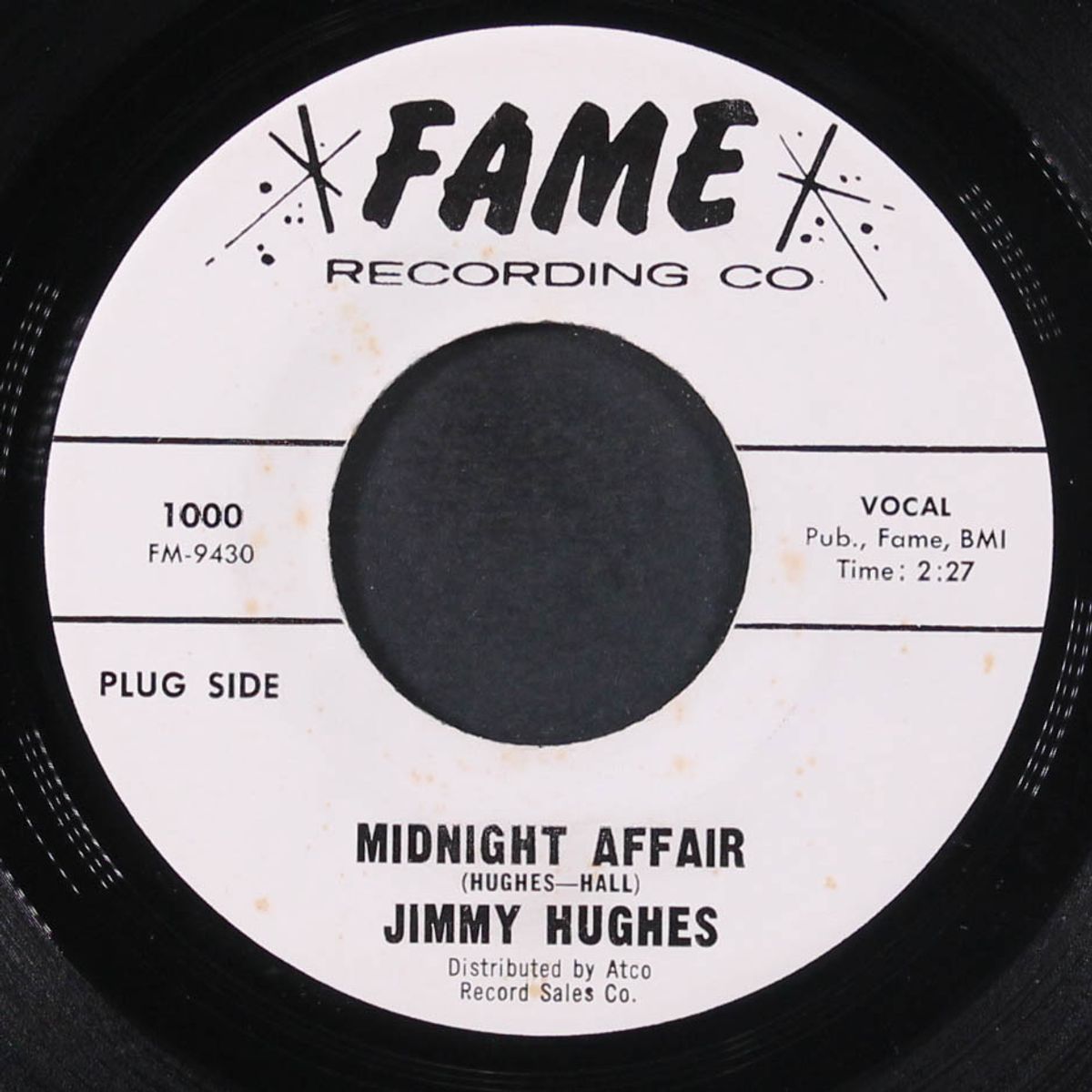 midnight affair / when it comes to dancing by JIMMY HUGHES