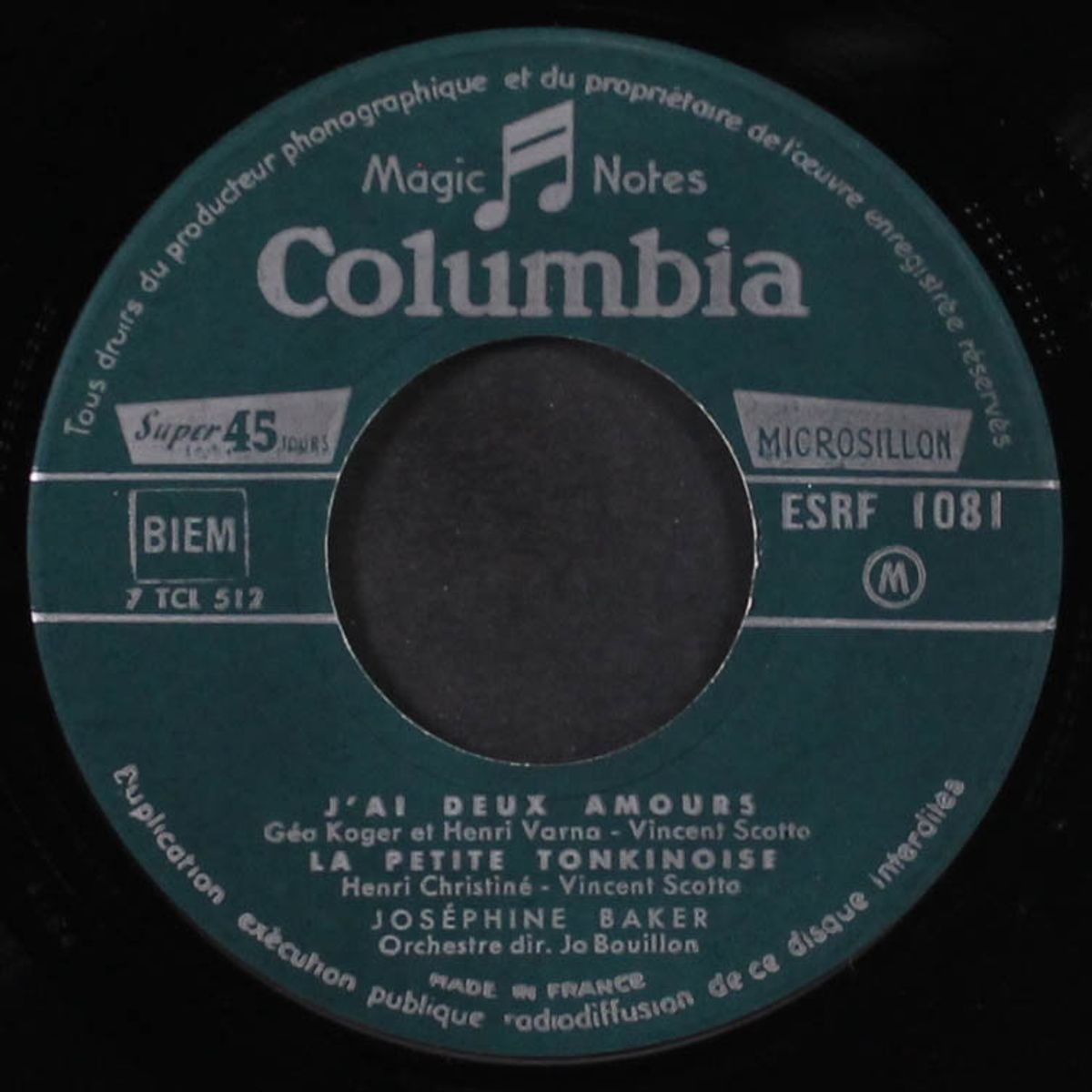 dis-moi josephine by JOSEPHINE BAKER