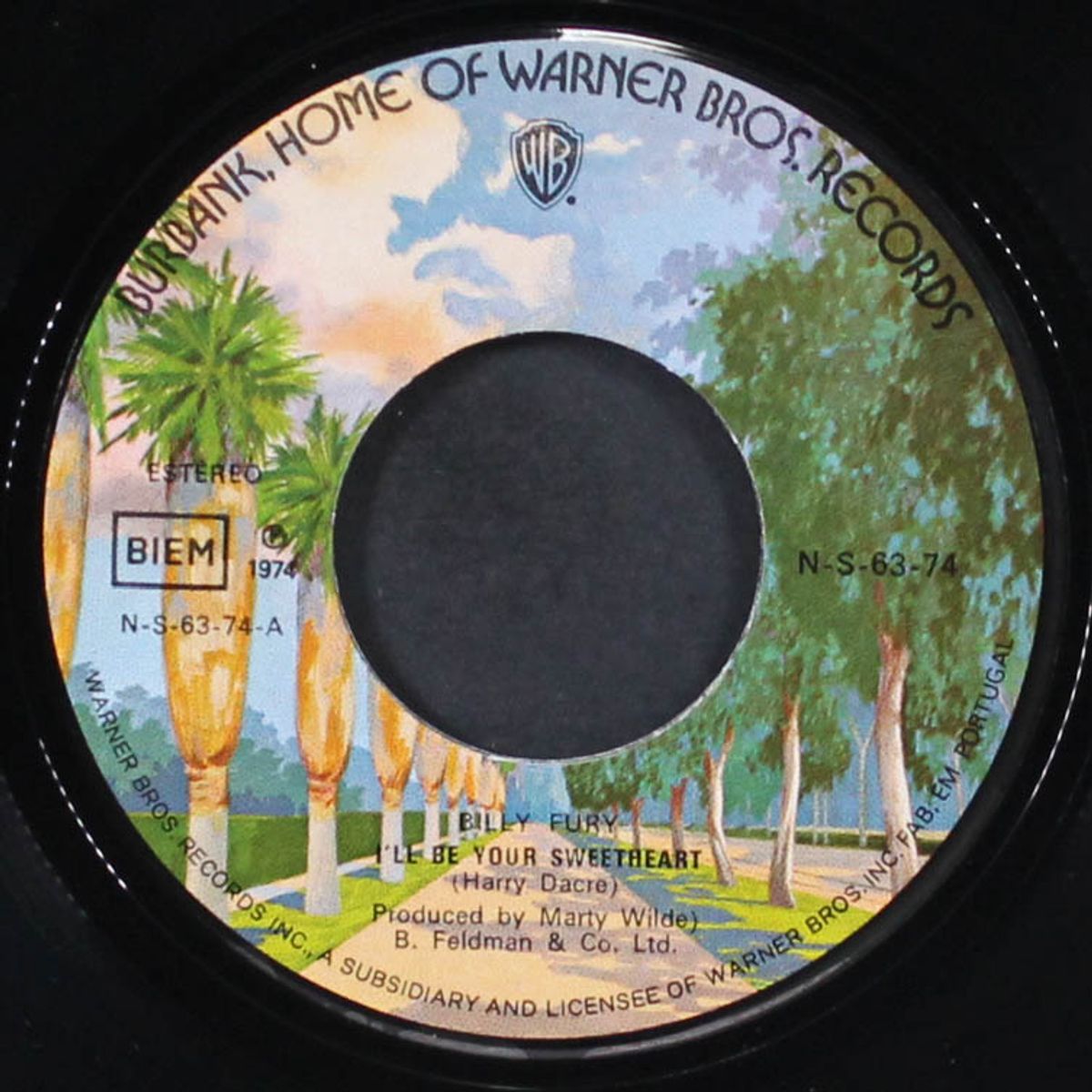 i'll be your sweetheart by BILLY FURY