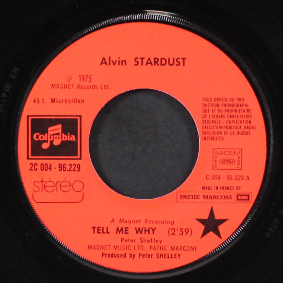 tell me why by ALVIN STARDUST