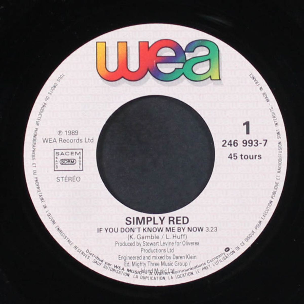 if you don't know me by now / move on out (live) by SIMPLY RED
