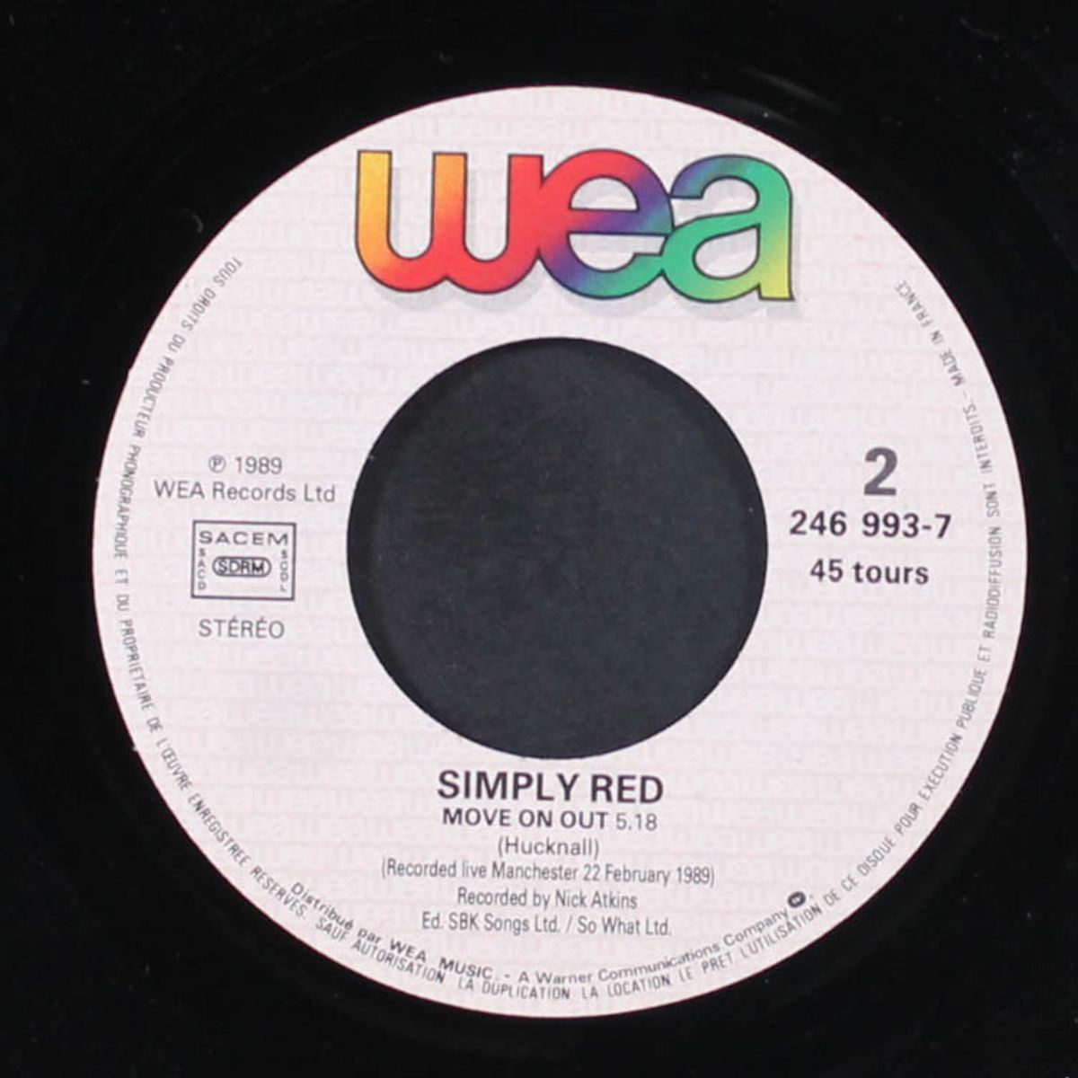 if you don't know me by now / move on out (live) by SIMPLY RED