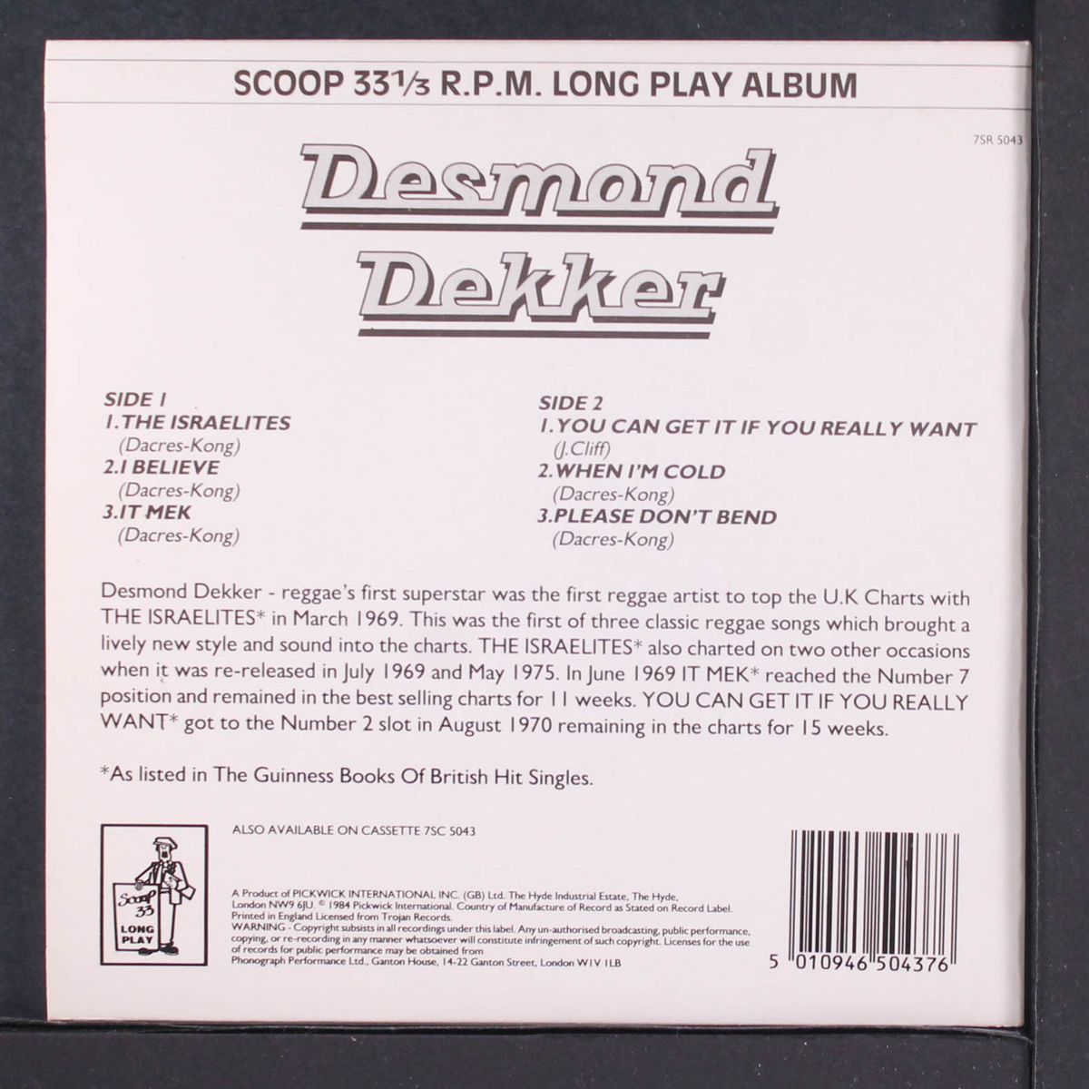 desmond dekker by DESMOND DEKKER