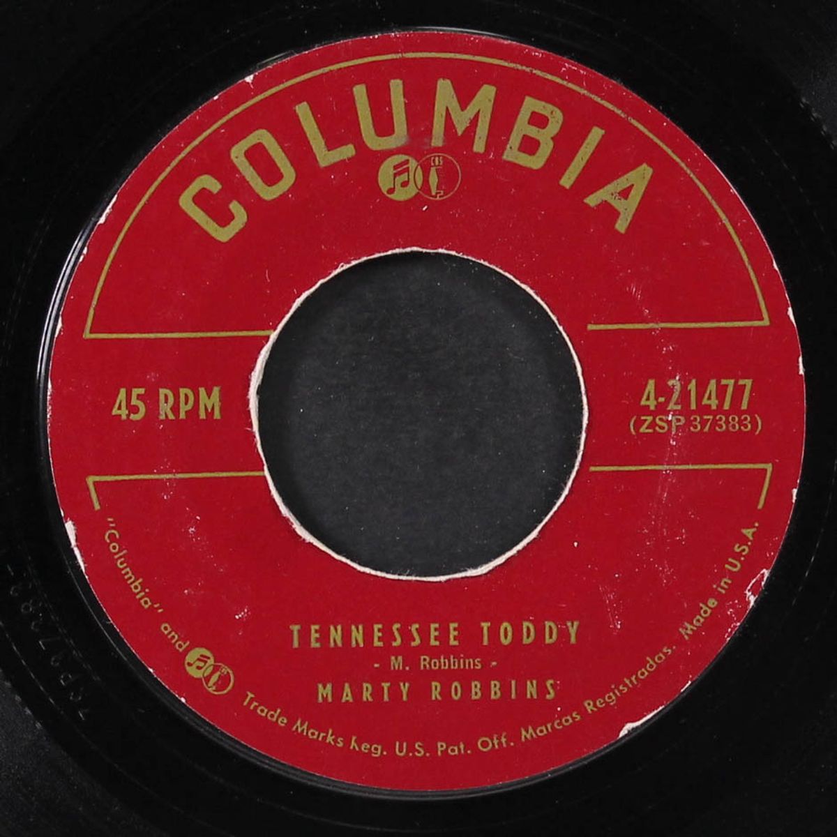 tennessee toddy / mean mama blues by MARTY ROBBINS