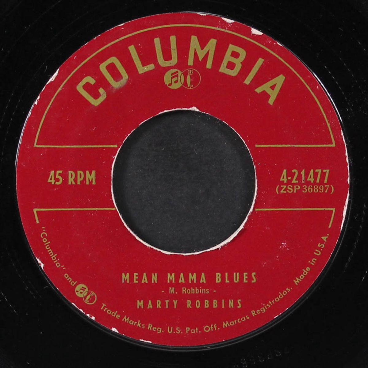 tennessee toddy / mean mama blues by MARTY ROBBINS