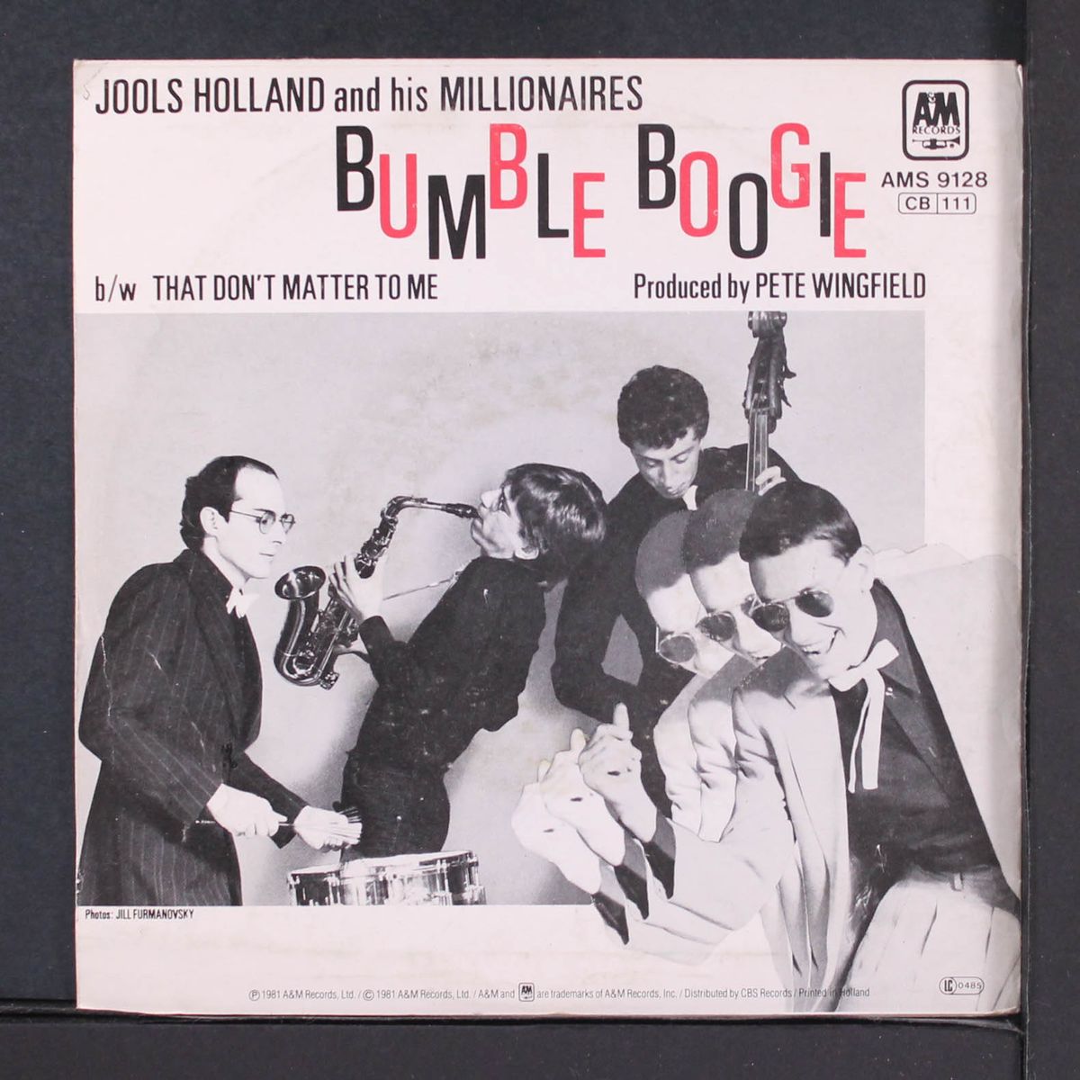 bumble boogie by JOOLS HOLLAND & HIS MILLIONAIRES
