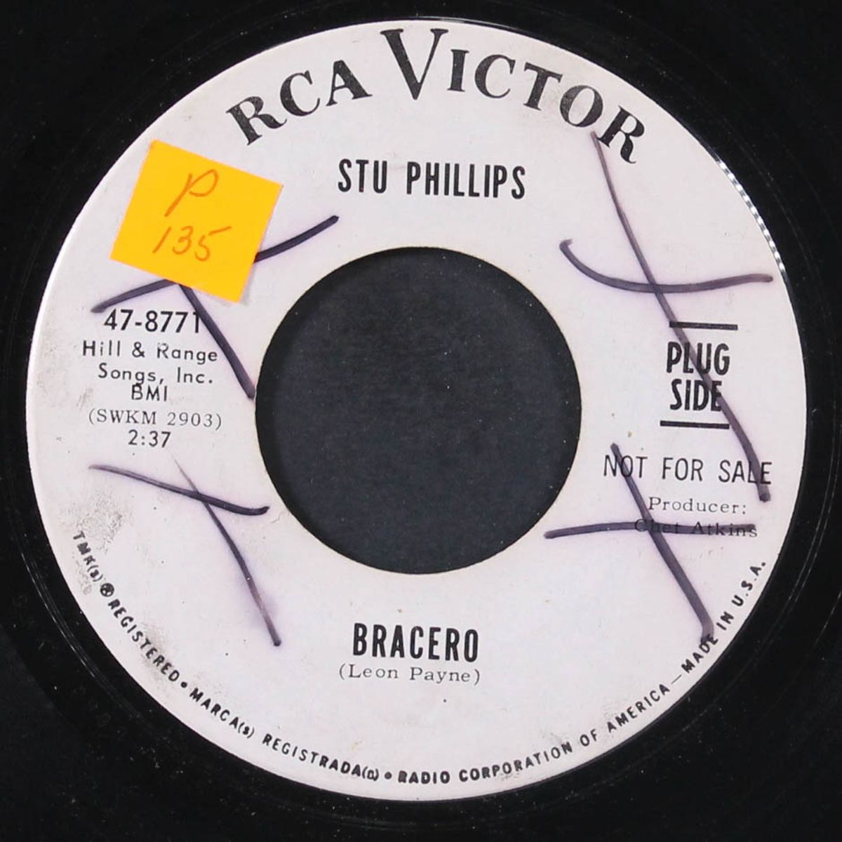 bracero / angel of love by STU PHILLIPS