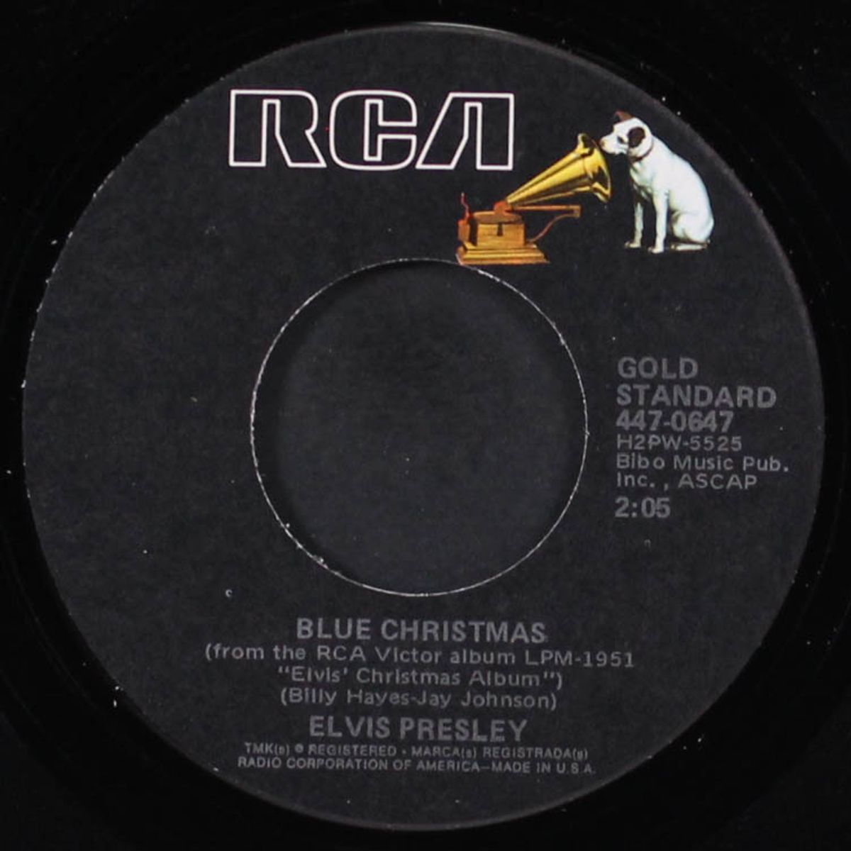 blue christmas by ELVIS PRESLEY