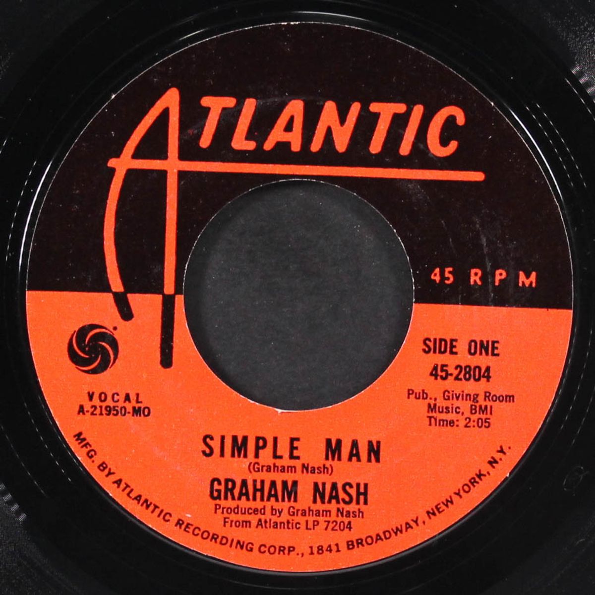 chicago / simple man by GRAHAM NASH