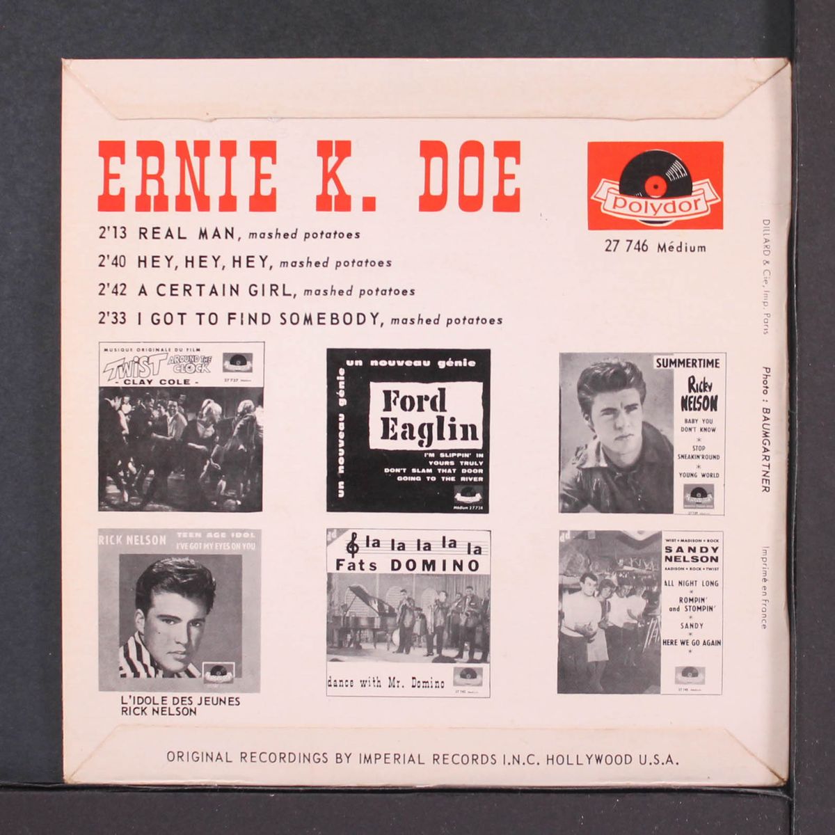 real man by ERNIE K.DOE