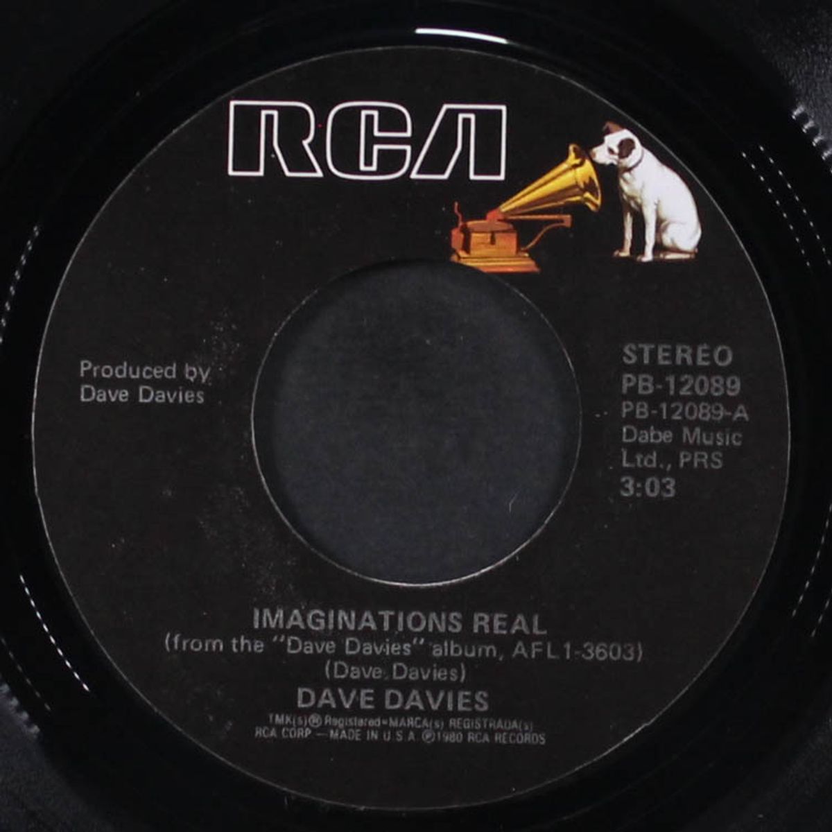 imaginations real / wild man by DAVE DAVIES